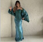 ⁦كورسيه وتنورة وسكارف⁩ - الصورة ⁦4⁩