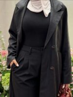 ⁦⁨	black blazer⁩ - الصورة ⁦3⁩