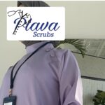Lavender scrub