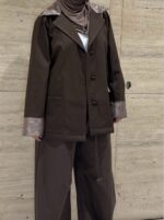 ⁦Plava trench coat⁩ - الصورة ⁦4⁩