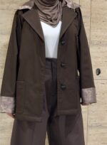⁦Plava trench coat⁩ - الصورة ⁦5⁩